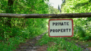 Accessing a neighbours' land